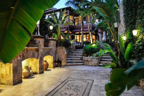 Exclusive VIP airport pickup and luxury transfer vehicle provided by Ayt VIP Transfers for Tuvana Hotel guests.