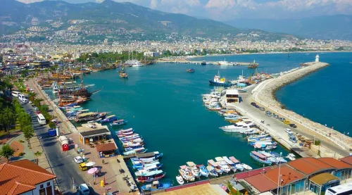 Antalya Havalimanı Alanya Merkez otelleri transferi lüks siyah Mercedes Vito VIP araç