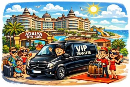 Book Adalya Elite Lara Hotel Transfer for a comfortable, safe and direct ride from Antalya Airport to your hotel in Kundu.